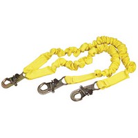 DBI/SALA 124406 DBI/SALA 6' ShockWave2 100% Tie-Off  Shock Absorbing Lanyard With Self Locking Snap Hooks At Center And At Leg E